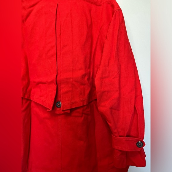 Free People NWT Highlands Solid Peacoat in High Risk Red - Picture 9 of 10